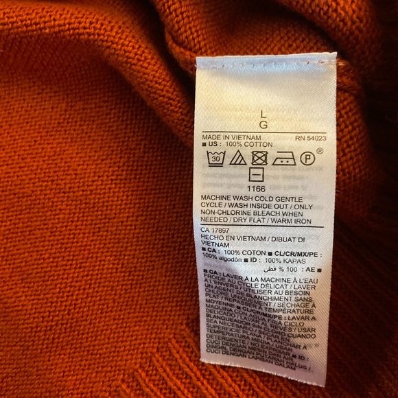 3/$15 Cozy Cotton Mock-Neck Sweater - Picture 4 of 5